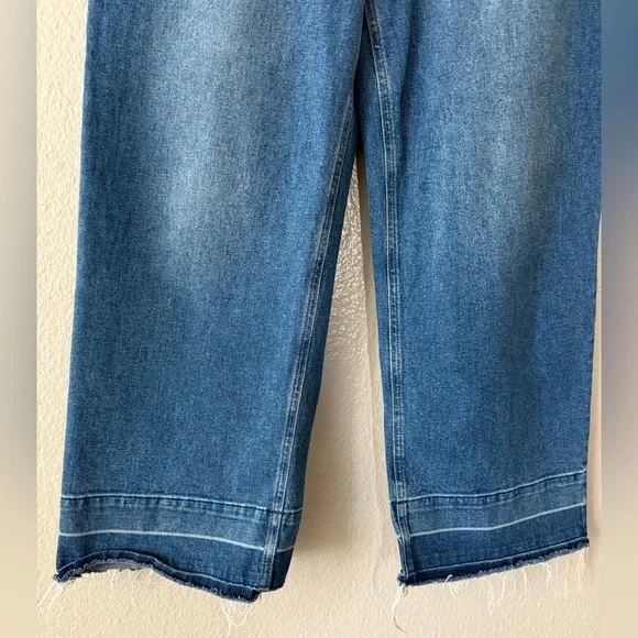 Boden Denim Wide Leg Jeans